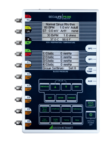 SECULIFE PS300 多參量患者模擬器技術(shù)數(shù)據(jù)介紹